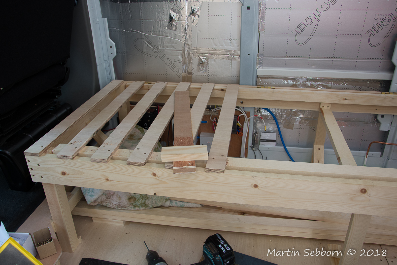 Building the bed