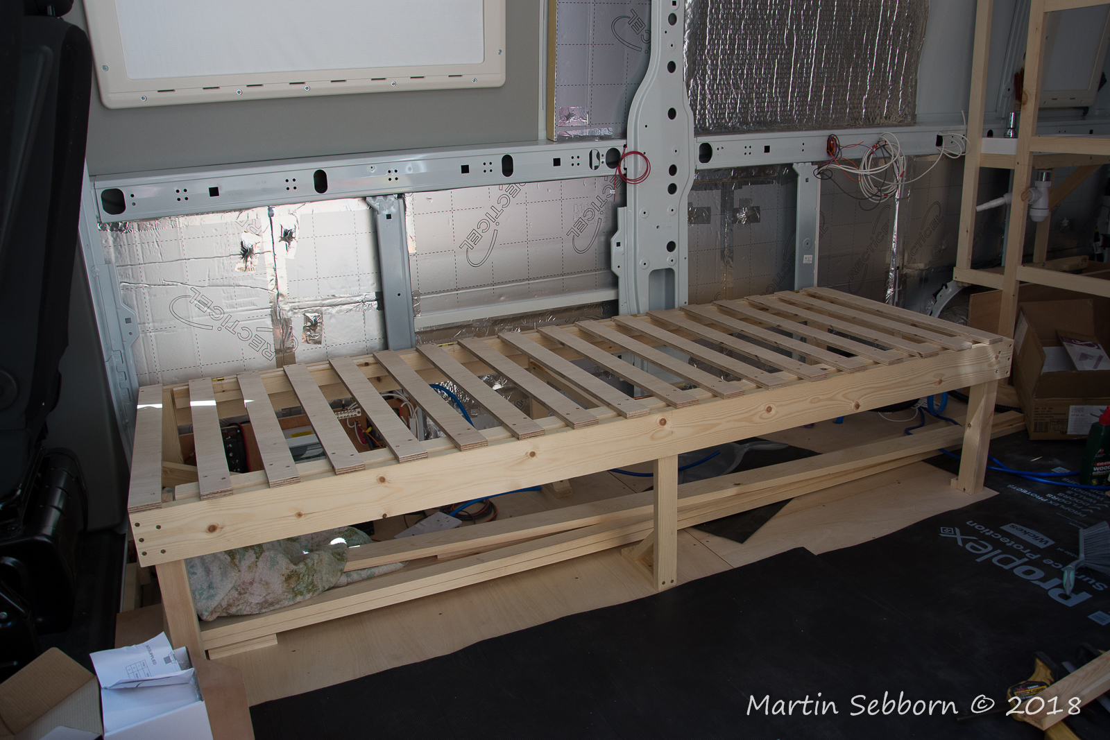 Building the bed