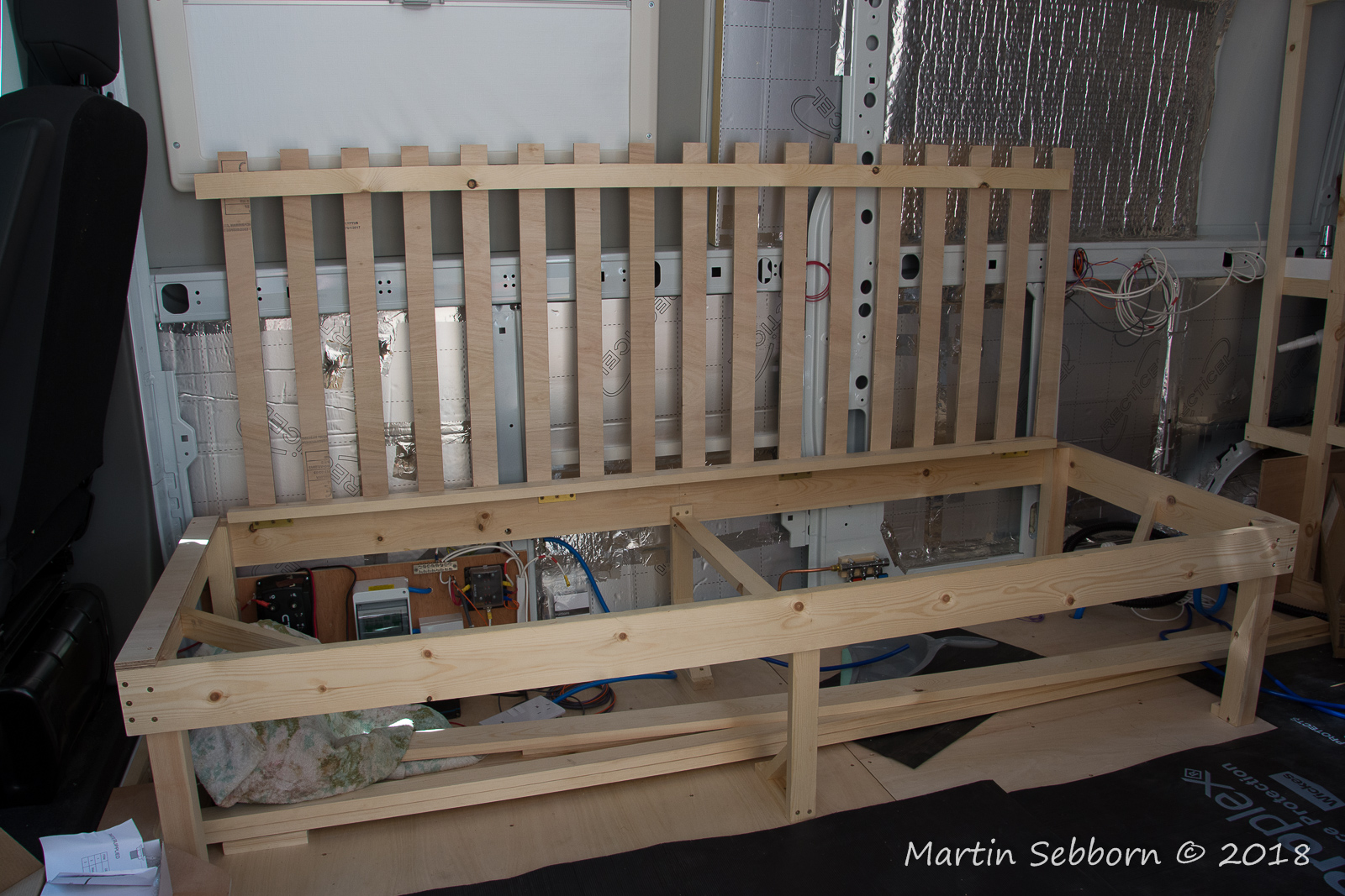 Building the bed