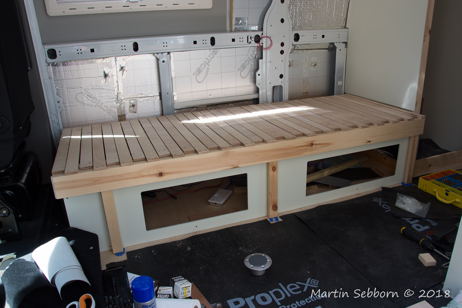 Under bed panel