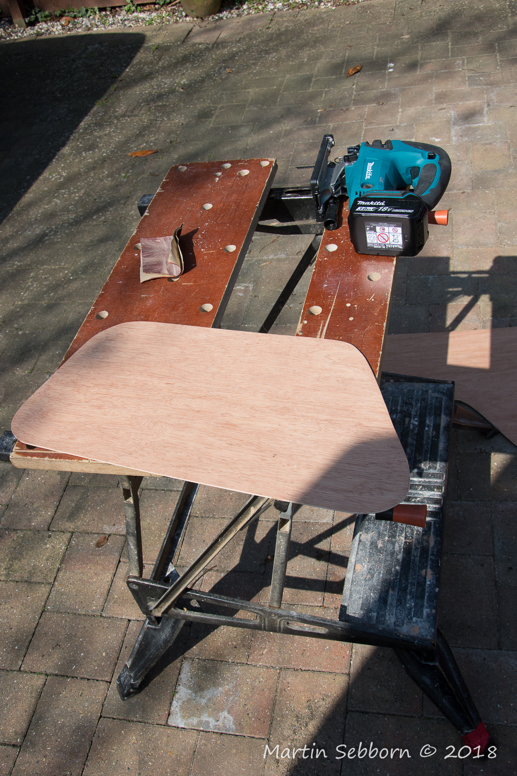 New rear door panel